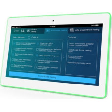 Allnet MeetinSzarym RGB LED Tablet 13 Zoll RK3399 biały System Android 10 und NFC/RFID
