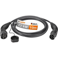Lapp Kabel do ładowania samochodów LAPP Typu 2, do 22 kW, 10 m, czarny (5555934032)