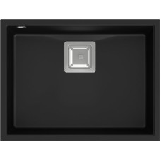 Quadron Zlewozmywak Quadron DAVID 50 GraniteQ pure carbon/elementy stalowe