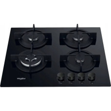 Whirlpool Płyta grzewcza Whirlpool Płyta gazowa Whirlpool AKT 625NB1 Czarna 4 palniki