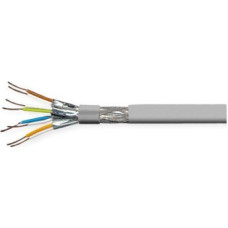 Value Kabel VALUE S/FTP (PiMF), kat. 8 (klasa I), przewód pełny, AWG22, LSOH, szary, 100 m