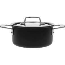 Demeyere Garnek niski z pokrywką Demeyere Black 5