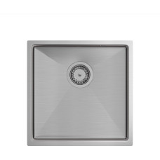 Quadron Zlewozmywak Quadron PAUL SteelQ  stal szlachetna z syfonem 1-komorowy b/o wersja podwieszana