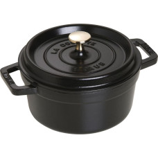 Staub Garnek STAUB żeliwny okrągły 2.2 ltr czarny