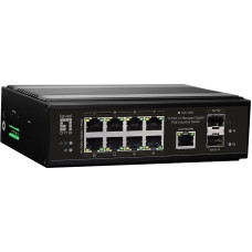 Levelone Switch LevelOne LevelOne IGP-1061 łącza sieciowe Zarządzany L2 Gigabit Ethernet (10/100/1000) Obsługa PoE Czarny