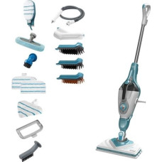 Black+Decker Black & Decker BHSM1610DSM Portable steam cleaner 0.5 L 1600 W Aqua colour, White