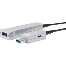 Vivolink Kabel USB VivoLink USB-A - USB-A 30 m Biało-czarny (PROUSB3AAF30)