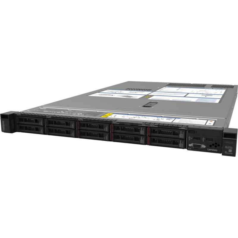 Lenovo ThinkSystem 1U SR630 7X02 Xeon Silver 4208 8C 2,1GHz 85W 1x 32GB 2933MHz 8x 2,5Zoll RAID 1x 450W