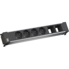 Bachmann BACHMANN POWER FRAME Large 4x gniazdo z uziemieniem 2x ABD