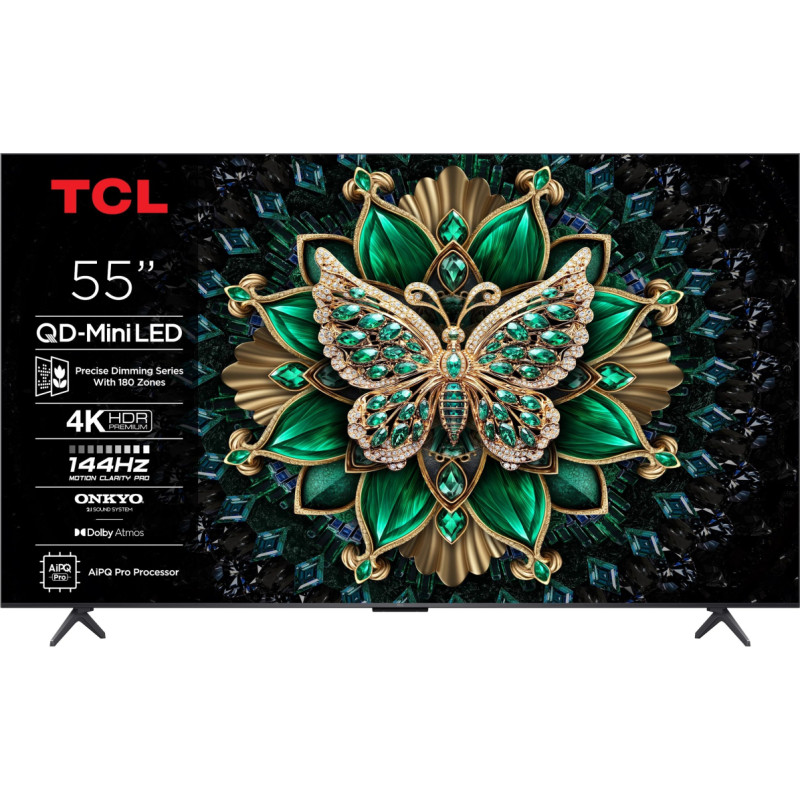 TCL Telewizor TCL 55C6K QLED 55'' 4K Ultra HD Google TV