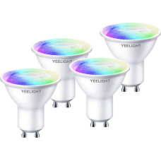 Yeelight YLDP004-A W1 GU10 (colour) smart light bulb 4.5 W Wi-Fi white 4 pieces