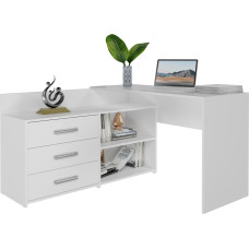 Top E Shop Topeshop DANY BIEL KPL computer desk White