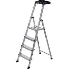 Krause Secury Folding ladder silver