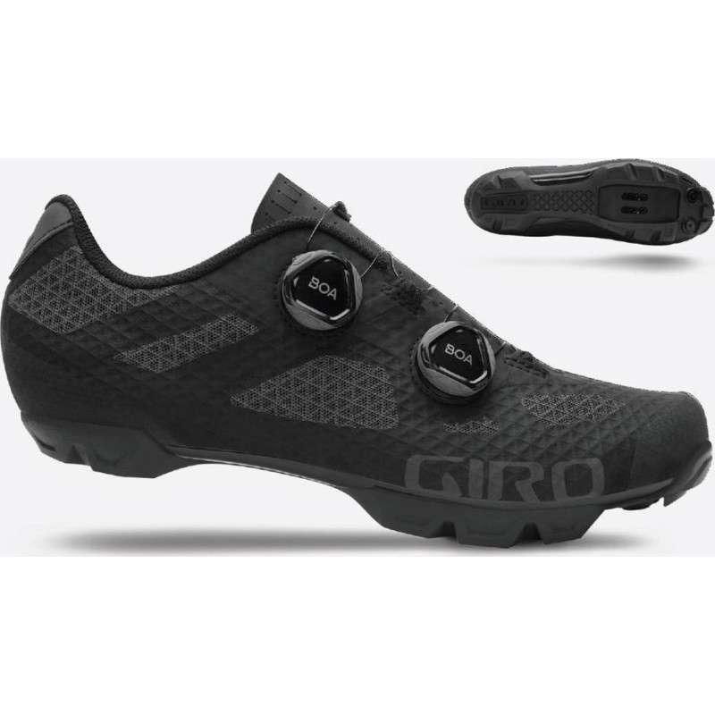Giro Buty męskie GIRO SECTOR black dark shadow roz.42,5 (NEW)
