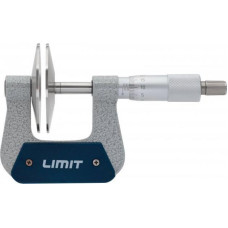 Limit Mikrometr z końcówkami płytkowymi Limit MSP 0-25 mm