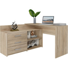 Top E Shop Topeshop DANY SONOMA KPL computer desk Oak colour