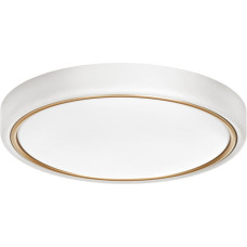 Activejet Modern LED ceiling plafond Activejet VERDI White/Gold 23W