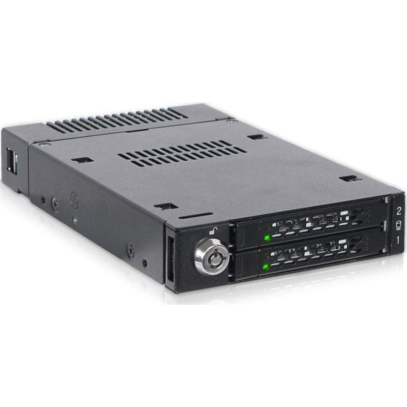 Icy Dock Kieszeń Icy Dock 2x M.2 PCIe NVMe SSD - mini-SAS ToughArmor (MB834M2K-B)