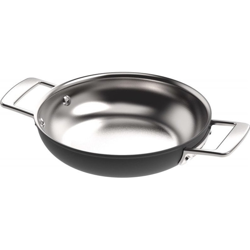 Demeyere Patelnia Demeyere Patelnia płytka z 2 uchwytami Demeyere Black 5