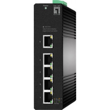 Levelone Switch LevelOne LevelOne IGS-2105 łącza sieciowe Zarządzany L2 Gigabit Ethernet (10/100/1000) Czarny