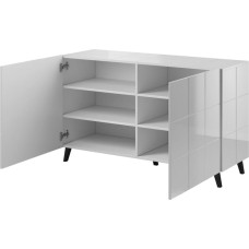 Cama Meble Cama sideboard 2D REJA white gloss/white gloss