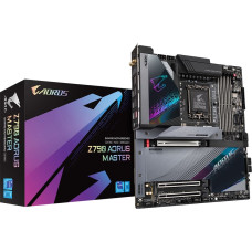 Gigabyte Z790 AORUS MASTER Motherboard - Supports Intel Core 13th CPUs, 20+1+2 Phases Digital VRM, up to 8000MHz DDR4 (OC), 1xPCIe 5.0+4xPCIe 4.0 M.2, Wi-Fi 6E, 10GbE LAN, USB 3.2 Gen 2x2