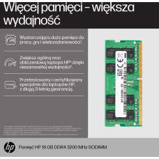 HP Pamięć do laptopa HP Pamięć 16GB DDR4 3200 8C4X9AA