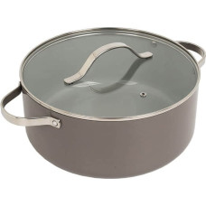 Maestro Casserole with lid MAESTRO MR-4009 (MR-4009-24) 24 cm 4.1 l Grey