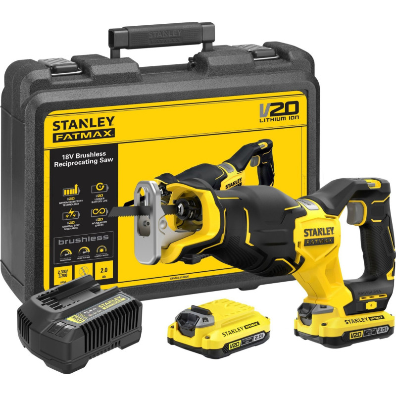 Stanley Piła szablasta Stanley SFMCS310D2K 18 V