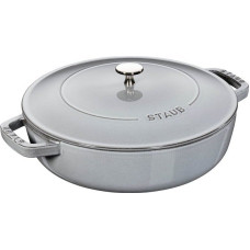 Staub Patelnia STAUB Głęboka patelnia do duszenia z pokrywką Staub