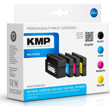KMP Tusz KMP KMP H166VX Multipack BK/C/M/Y compatible with HP 953 XL