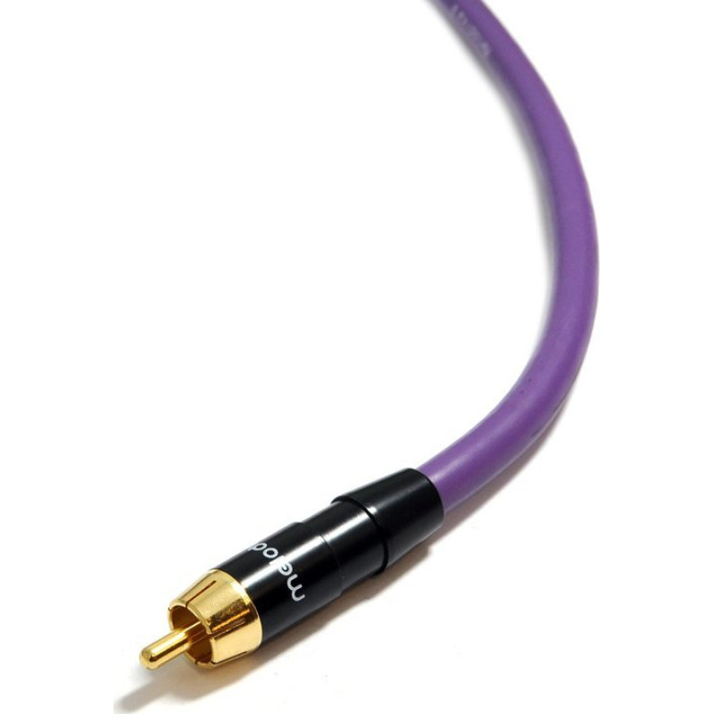 Melodika Kabel Melodika RCA (Cinch) - RCA (Cinch) 25m fioletowy