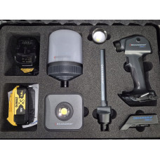 Scangrip Akumulatorowa lampa robocza w zestawie z wymiennymi głowicami MULTILIGHT CONNECT KIT 49.0518