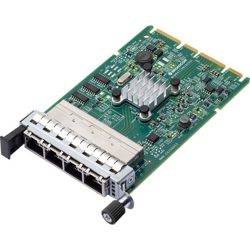 Broadcom Karta sieciowa Broadcom Broadcom NetXtreme E-Series N41GBT - Netzwerkadapter - PCIe 2.0 x4 - Gigabit Ethernet x 4