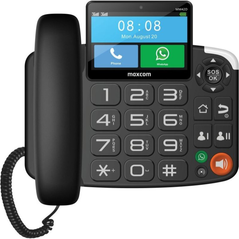 Maxcom Telefon mm 42d se 4g volte vowifi stacjonarny na kartę sim