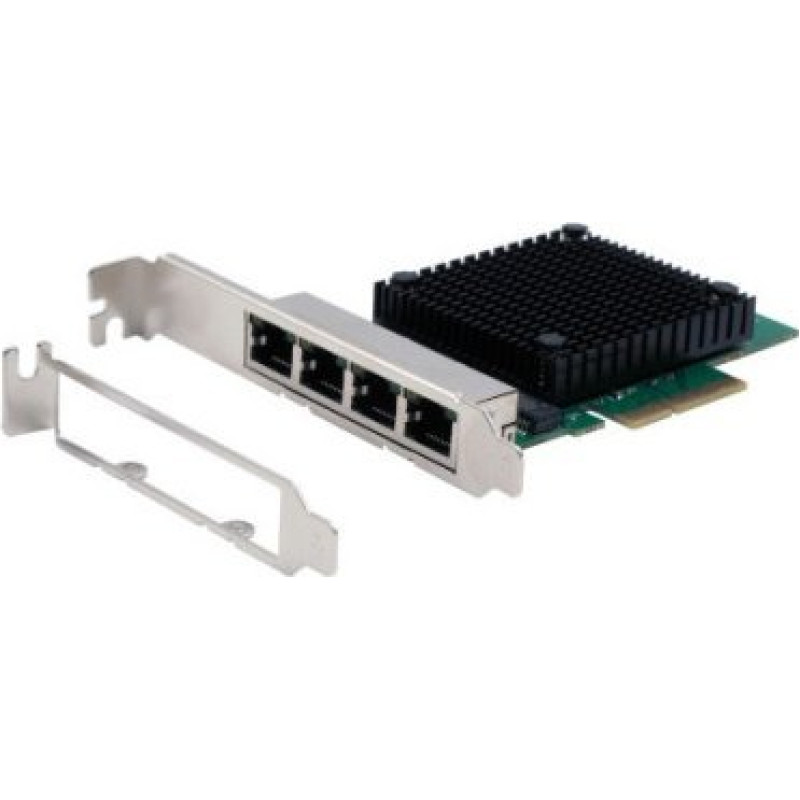 Exsys EXSYS EX-60114 4-portowa 2,5-gigabitowa karta sieciowa PCIe