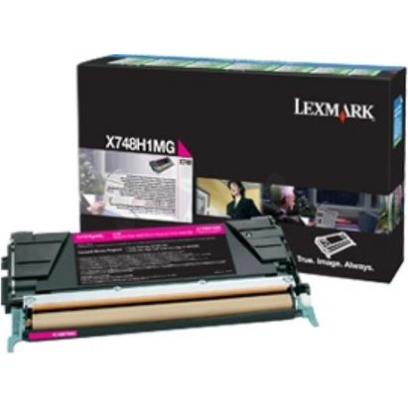 Lexmark Toner Lexmark X748H3MG Magenta Oryginał  (X748H3MG)