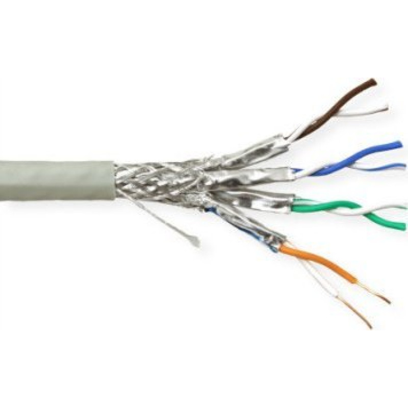 Value VALUE S/FTP Kabel kat. 6A (klasa EA), Massief, Eca, 300 m