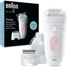 Braun Depilator Braun Braun Silk-épil 5 5-030 biało-różowy