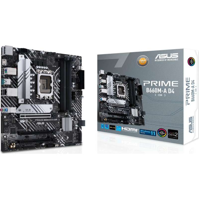 Asus Płyta główna Asus Prime B660M-A D4-CSM